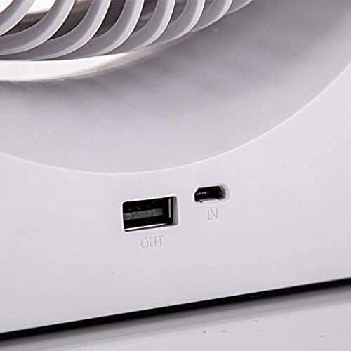 Преносна USB -работна површина Фан канцеларија Електрична мала лична циркулација на воздухот за полнење вентилатор за кампување