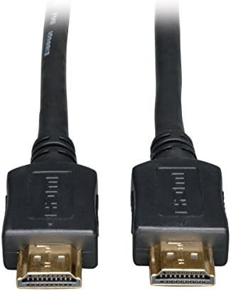 Трип Лајт П568-050 HDMI Златен Дигитален Видео Кабел. 50ft HDMI Златен Дигитален Видео Кабел M/M REQ L49800 A/V. Тип Машки HDMI-Тип Машки HDMI - 50ft-Црно