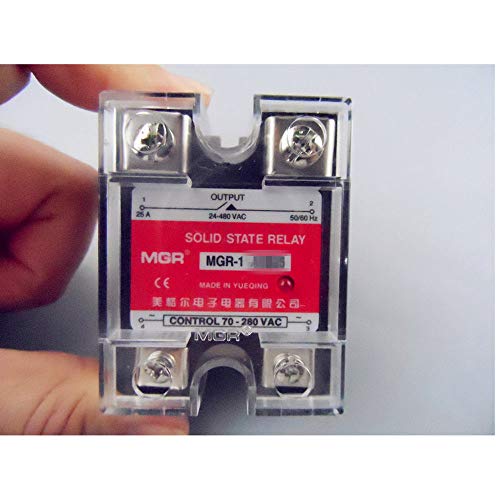 IndustrialField SSR 40A AC-AC Solid State Relay Cle, MGR-1 A4840