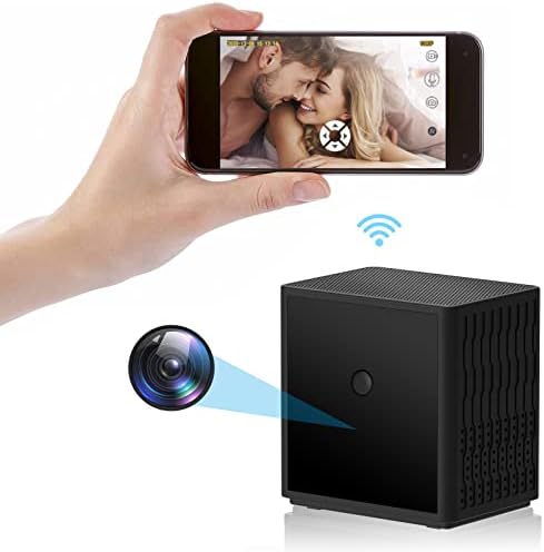 Безжична безбедносна камера, WiFi 2K UHD батерија управувана домашна камера во затворен мини камера со ноќно гледање далечинска контрола на апликацијата за домашни ст?