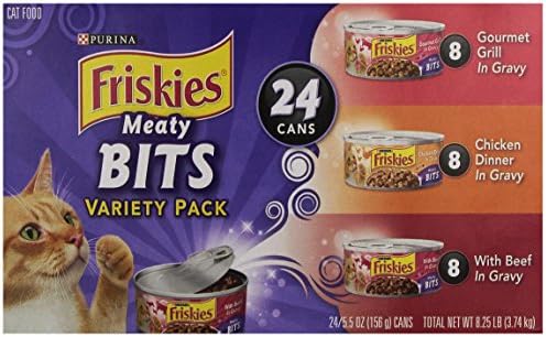 Фрисис влажна храна за мачки, месен пакет за битсвард, лименки од 5,5 мл