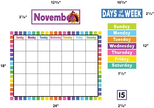 Шарена огласна табла за календари