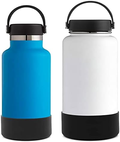 Homesogood 2 парчиња силиконски багажникот за 32-40 мл шишиња со вода, шише на долниот ракав на ракавот