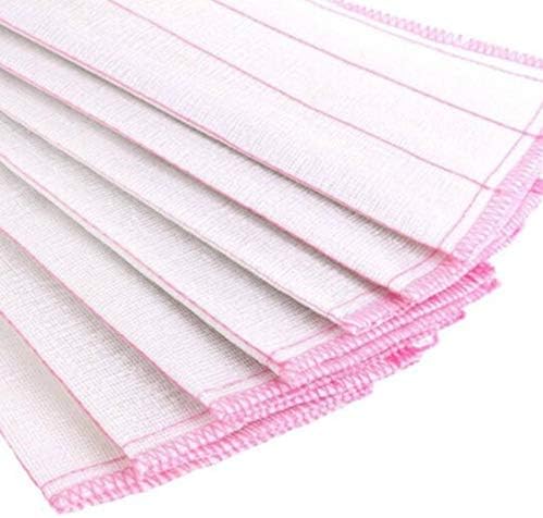 NC 1PC памучни влакна за миење на памучни влакна Нелепливо масло за памук за перење крпа за чистење на крпи за чистење на кујни за чистење 30 x 30 см