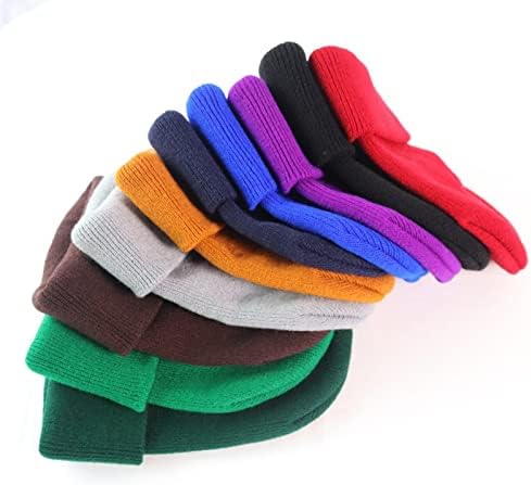 Keusn Зимска капа за жени топла волна плетење капа за мажи и жени есен и зимска цврста модна плетење капа за мажи
