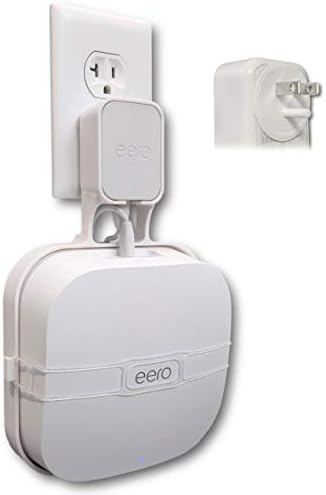 Eero Pro Genie за Eero Pro 6e и Eero Pro 6 standиден држач за изложба на излез | Најнизок профил | Отворен пристап | Повеќе опции за инсталирање | Засилена поддршка | Хоризонтални места