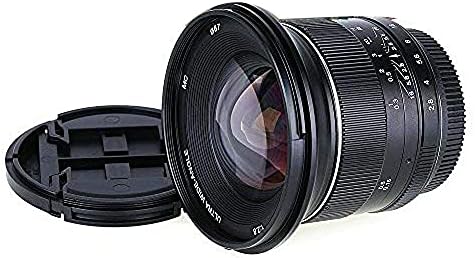 Kaxinda 12mm f/2.8 Ултра Широк Агол Премиер Прирачник Фокус Голем Отвор Објектив За Fujifilm X Монтирање Апс-C Камера, X-Pro2 T10 T20