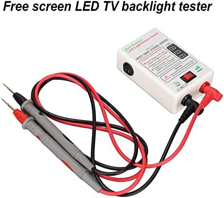 LED тестер за задно осветлување, LED ламба за ламба ТВ ТВ -тестер за задно осветлување LED светла за поправка на излез 0‑300V, тестер за извор
