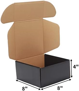 8х8х4 Црни Кутии За Испорака Пакет со 7х5х2 Кутии За Испорака