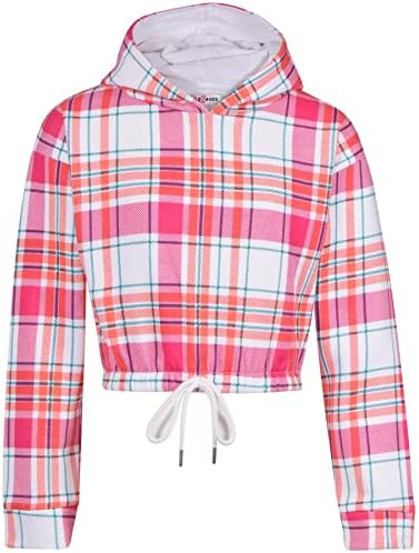 A2Z 4 Детска вратоврска за време на бојата се исече качулка со џогер џемпери салата за спортски активни облеки поставени девојки деца на возраст