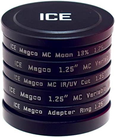 МРАЗ Magco 1.25 Магнетни ТЕЛЕСКОП Mc Филтер Постави Променлива Поларизатор, Месечината, IR/УВ Намалување &засилувач; Магацинот