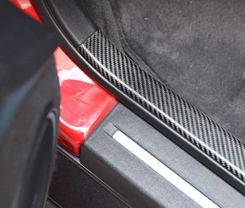 Eppar Ново јаглеродно влакно во внатрешноста на вратите, компатибилни со Nissan GT-R GTR R35 2008-