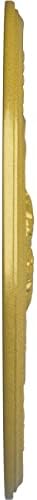 Ekena Millwork CM26Pergs Pearl Medallion, 26 1/4 OD X 1 1/2 P, богато злато со рачно обоени