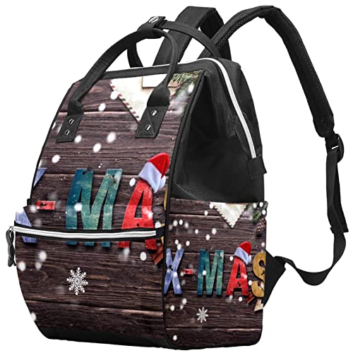 Божиќни Торби за Торби за пелени Мумија Ранец Торба За Пелени Со Голем Капацитет Патна Торба За Нега На Бебиња