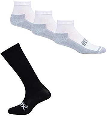 Активно вклопување со активен активен дијабетес чорапи со активен шеќер, должина на глуждот