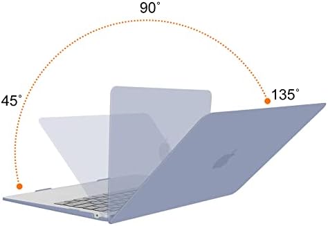 Mosiso компатибилен со MacBook Air 13 Inch Case 2018-2020 Rlease A2337 M1 A2179 A1932, Пластична тврда школка и вертикална торба за