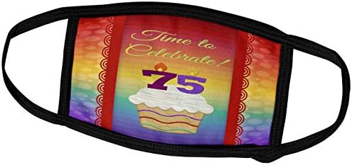 3дроуз Беверли Тарнер Роденденска Покана Дизајн-Кекс, Број Свеќи, Време, Прославете 75 Години Покана-Маски За Лице