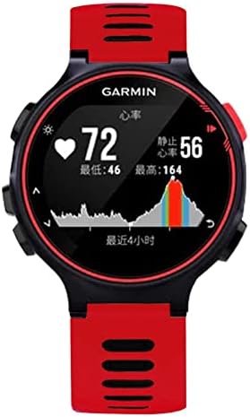 Ghfhsg Види Бендови За Garmin Ferrunner 235 Ремени Силиконски Нараквица Претходник 220/230/235/620/630/735X/235 Лајт Замена