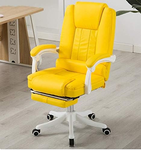 Креативна едноставност удобно мултифункционално канцелариско столче, вртење на столче со потпирач за подножје за канцеларии простории