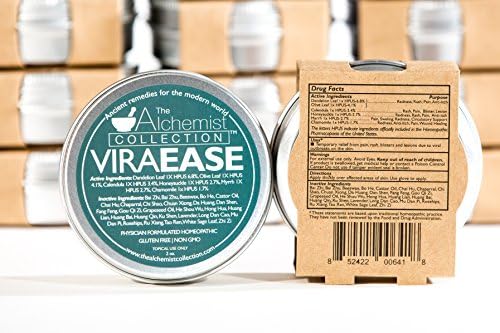 Viraease сите природни, растителни сол за привремено олеснување на болката, чешање, плускање на ладни болни избувнувања на усните