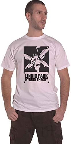 Хибридна теорија за машки војници на Линкин Парк Тенок маица бела