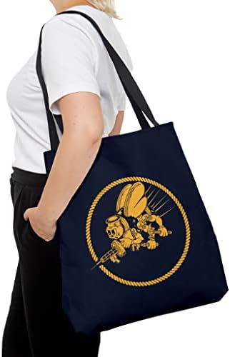 Морнарица естетска ладна тота морска торба за жени и мажи торбички торбички торбички училишни торби за рамо на рамената торбички