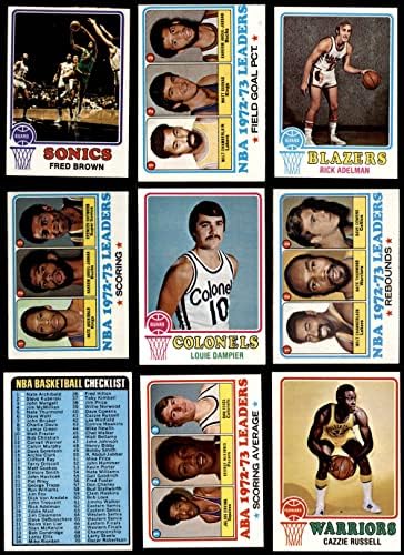 Кошарка за кошарка од 1973-74 година Топпс комплетен сет+