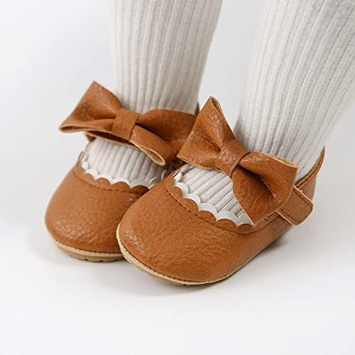 Премиум чевли за девојчиња, чевли за деца за новороденчиња, мека единствена принцеза Мери Janeејн чевли пред -пекари за венчаници
