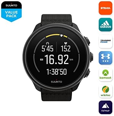 Suunto 9 Baro GPS Sports Watch со долг траење на батеријата и срцев ритам на зглобот