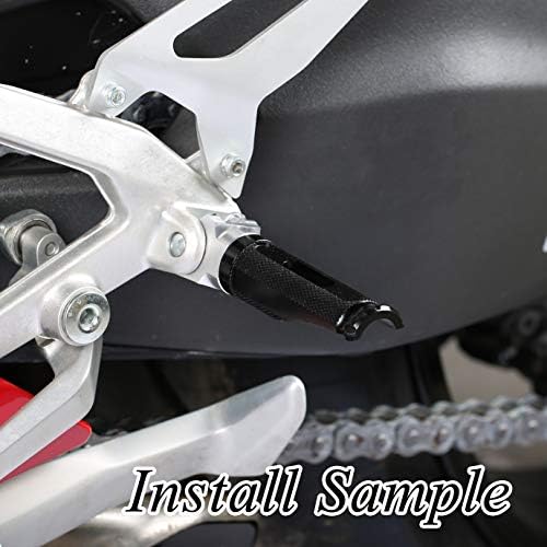 Ketabao Red Front Racing Pegs Pegs Footpegs за YZF R1 98-99 YZF R125 08-13 11 12 YZF R25 14-15 YZF R6 99 00 01 02