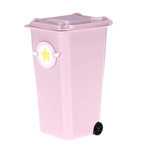 Skimt Trash Can Bales 2 PCS ѓубре може мини складирање корпа за канцелариски држач за држач за молив за куќиште за дневна соба дома