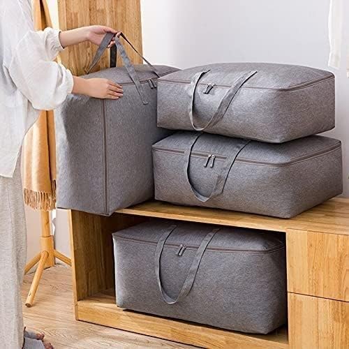 Кутија за складирање облека Ватенка Торба За Складирање Полиестерска Ватенка Торба За Багаж Торба За Багаж Со Голем Капацитет Торба За Складирање