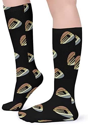 Гроздобер гитара цевки чорапи чорапи чорапи што дишат атлетски чорапи чорапи на отворено за унисекс