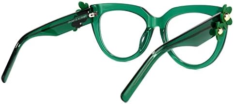 Zeelool Стилски гроздобер преголеми очила за очи за мачки за жени со не-напис чисти леќи Miguel Zop432631