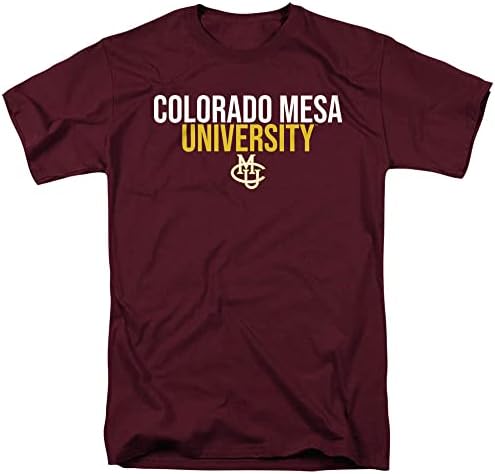 Универзитет во Колорадо Меса Официјална наредена маица за возрасни Унисекс