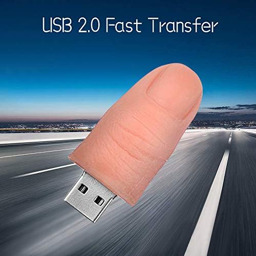 Забавен Флеш-Уред 32GB, AreTop USB2. 0 Креативна Новина Минијатурна Форма На Палецот Флеш-Уред Кул 32gb Погон На Палецот Меморија