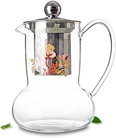 XJHOMA Рачно изработен елегантен чај со чај со чај од не'рѓосувачки челик инфузер за вода од чај [бр.014, обележан во описот]