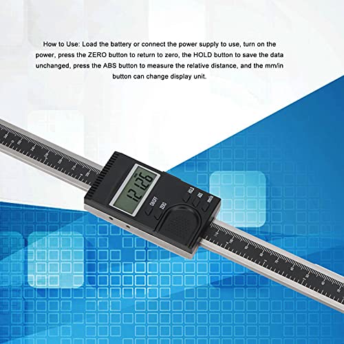 Верник Калипер, дигитална вертикална, дебеломер за мерење на дигитални дебеломер за мерење на дигитални дебеломер 0-300мм