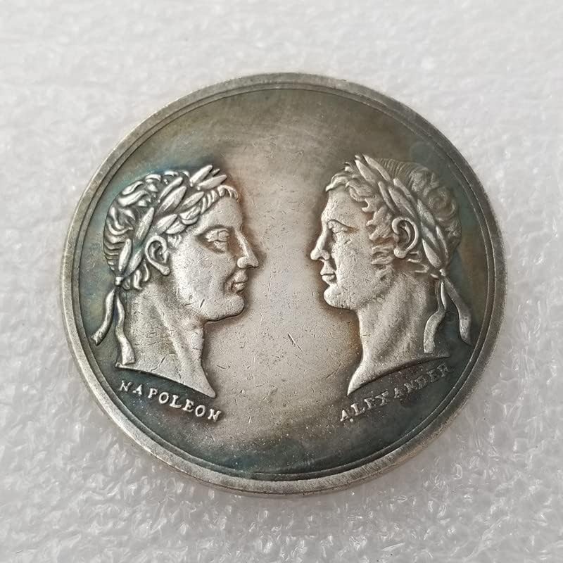 Антички занаети Руски Голем комеморативен медал за монети, стар сребрен долар TPYE #3174