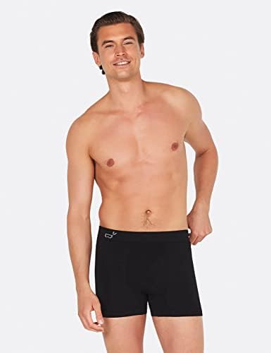 Body Body EcoWear Men Boxer Brows, машка долна облека, мека дишење, лесна удобност, бамбус вискоза