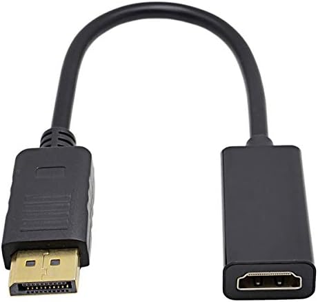 Dp male во HDMI-Компатибилен Женски Адаптер Кабел Конвертор За Dell HP Lenovo