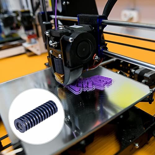 UXCELL 3D печатач умираат пролет, 10 парчиња 18мм ОД 55мм долги спирално печат на светло за компресија на светло за компресија,