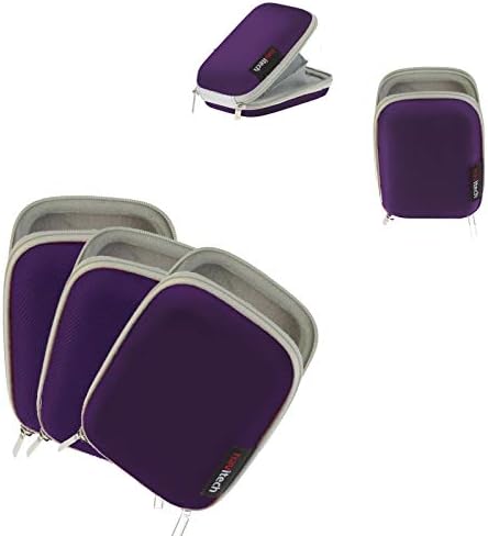 Навитех Виолетова Водоотпорна Тврда Дигитална Цртичка Капак На Фотоапаратот Компатибилен Со Навител R300GPS