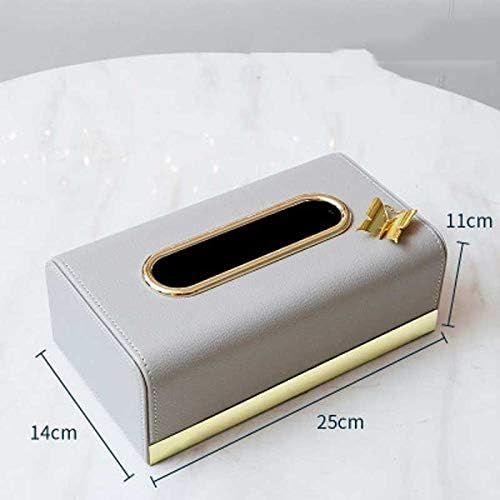 Llly Creative Creative Gold Tissue Container Culture Vintage Tission Box Box Dispenser за еднократна употреба на салфетка