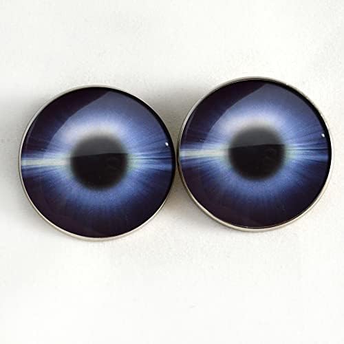 Дизајн на брадавици на Меган пукна светло за шиење стаклени очи 10мм - 30мм Шанк со јамка полнети играчки играчки плишани очи капчиња