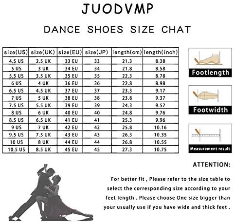 Juodvmp Women & Men Lace-up Латински танцувачки чевли Вежбајте затворен пети сала за модерни салса танцувачки перформанси за танцување