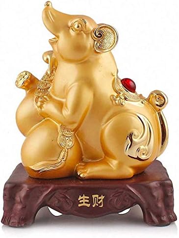 Статуа на лиуши Фенг Шуи Кинеска хороскопска крава/тигар/зајак/змеј/коњ/овци/мајмун/пилешко/куче/свиња домашна канцеларија табела врвна декор