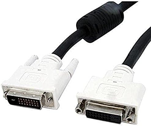 Startech.com DVI Продолжен кабел - 6 ft - машки до женски кабел - 2560x1600 - DVI -D кабел - Кабел за компјутерски монитор - кабел