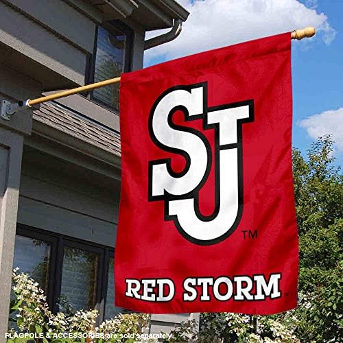 Банер на знамето на црвената бура на Свети Јован