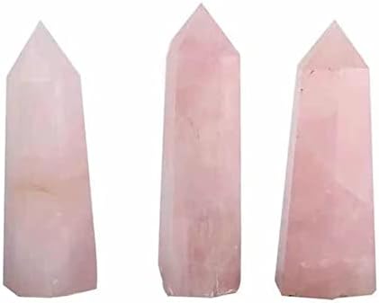 Sutey 1PC 800G-3000g Природни розови кварцни кристали поени Фенгшуи заздравување кула стапче за свадбени сувенири погодни за домашни